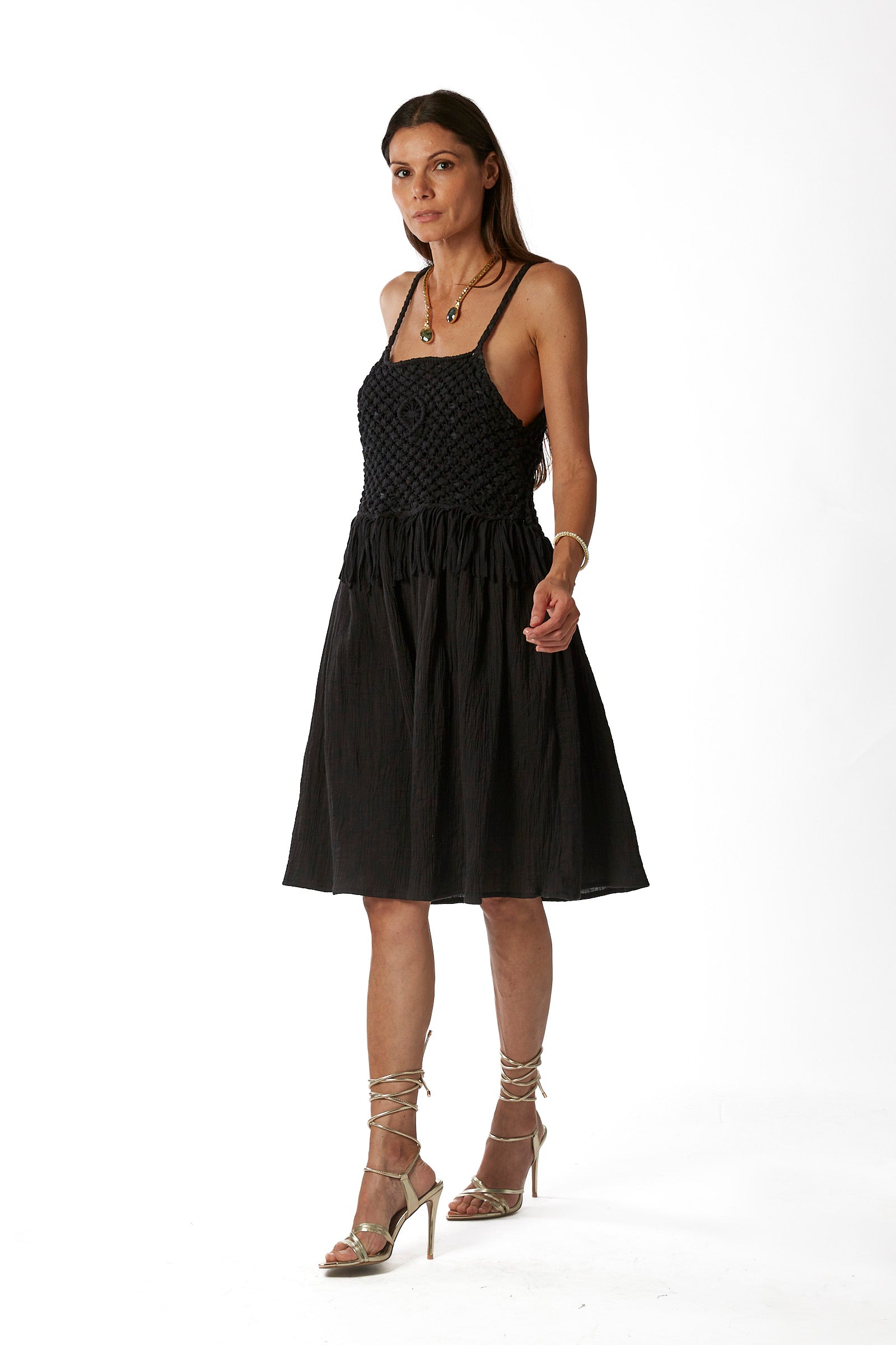 La Kore Soho cotton cord dress